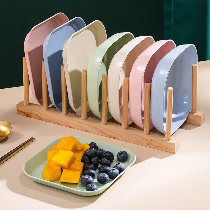 Set 8 đĩa lúa mạch màu pastel (SP002082 ) shop yến shop kidss