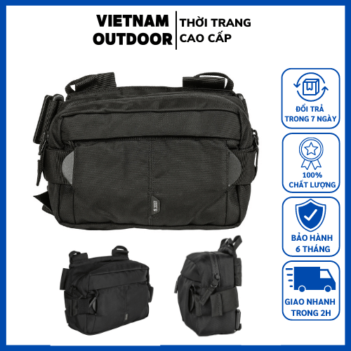 Túi đeo chéo 511 Tactical LV6 3L 4 tư thế đeo tiện dụng chống thấm nước tốt