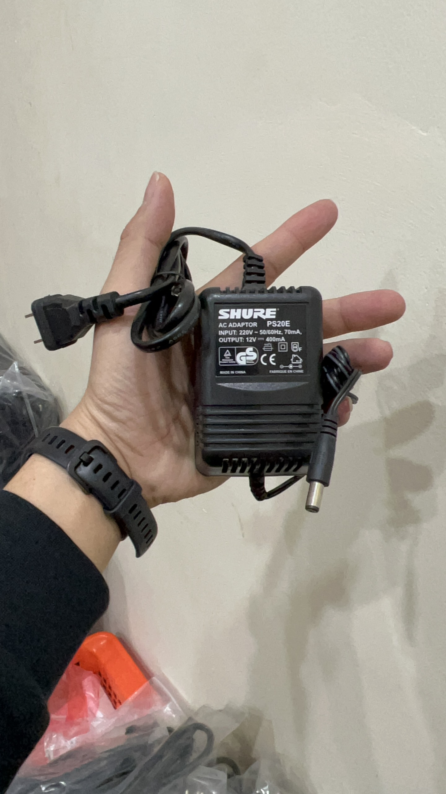 12v 400ma adapter nguồn cho đầu micro shure loại xịn