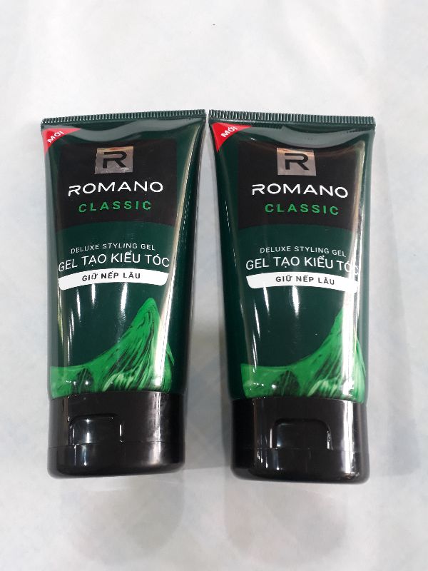 Gel Vuốt Tóc Romano Giữ Nếp Cứng Vừa 150ml