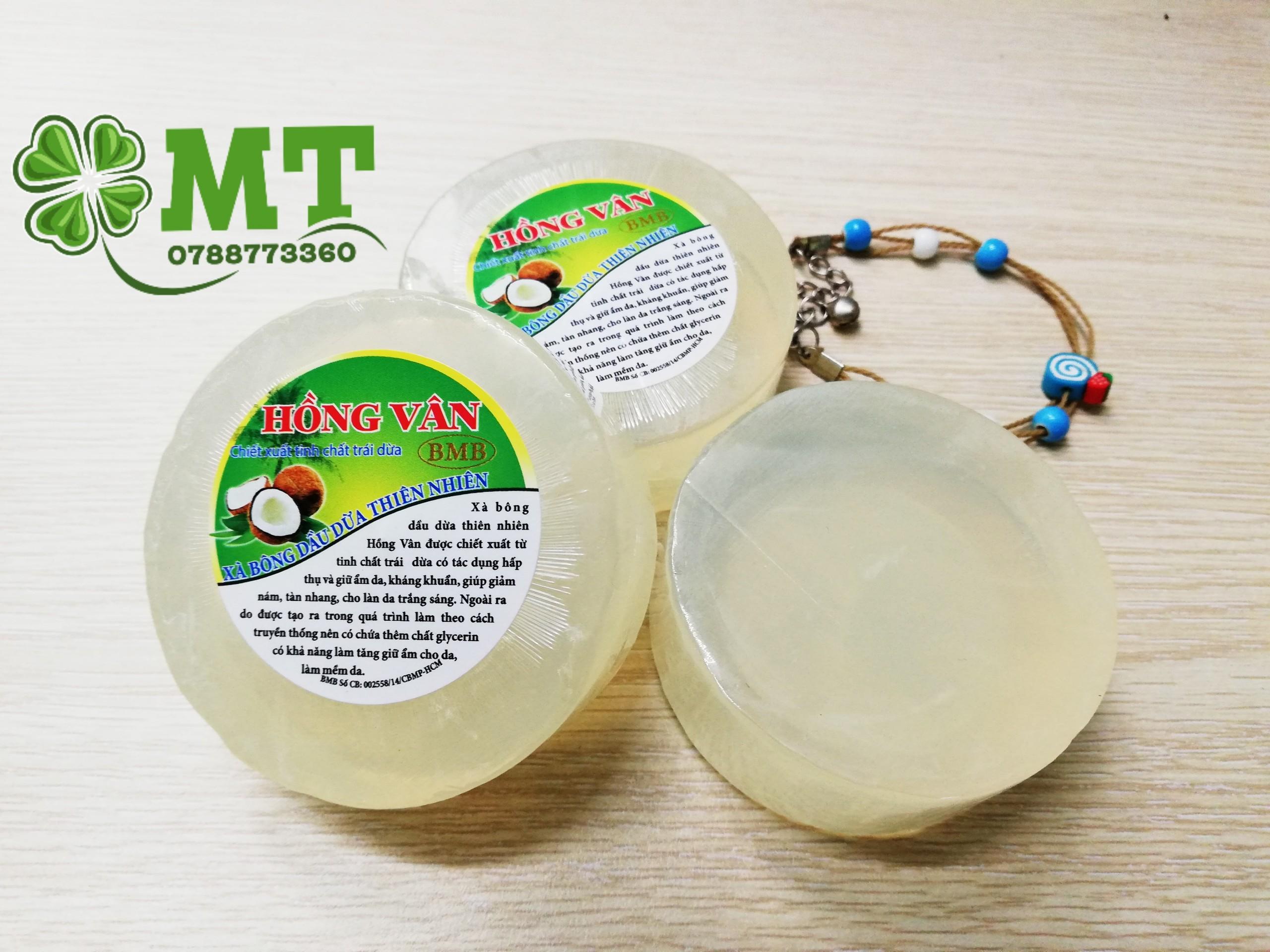 Xà bông dừa Bến Tre 10 cục x 100g