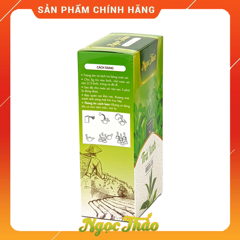 Hộp Trà Xanh 200 gr - Ngọc Thảo
