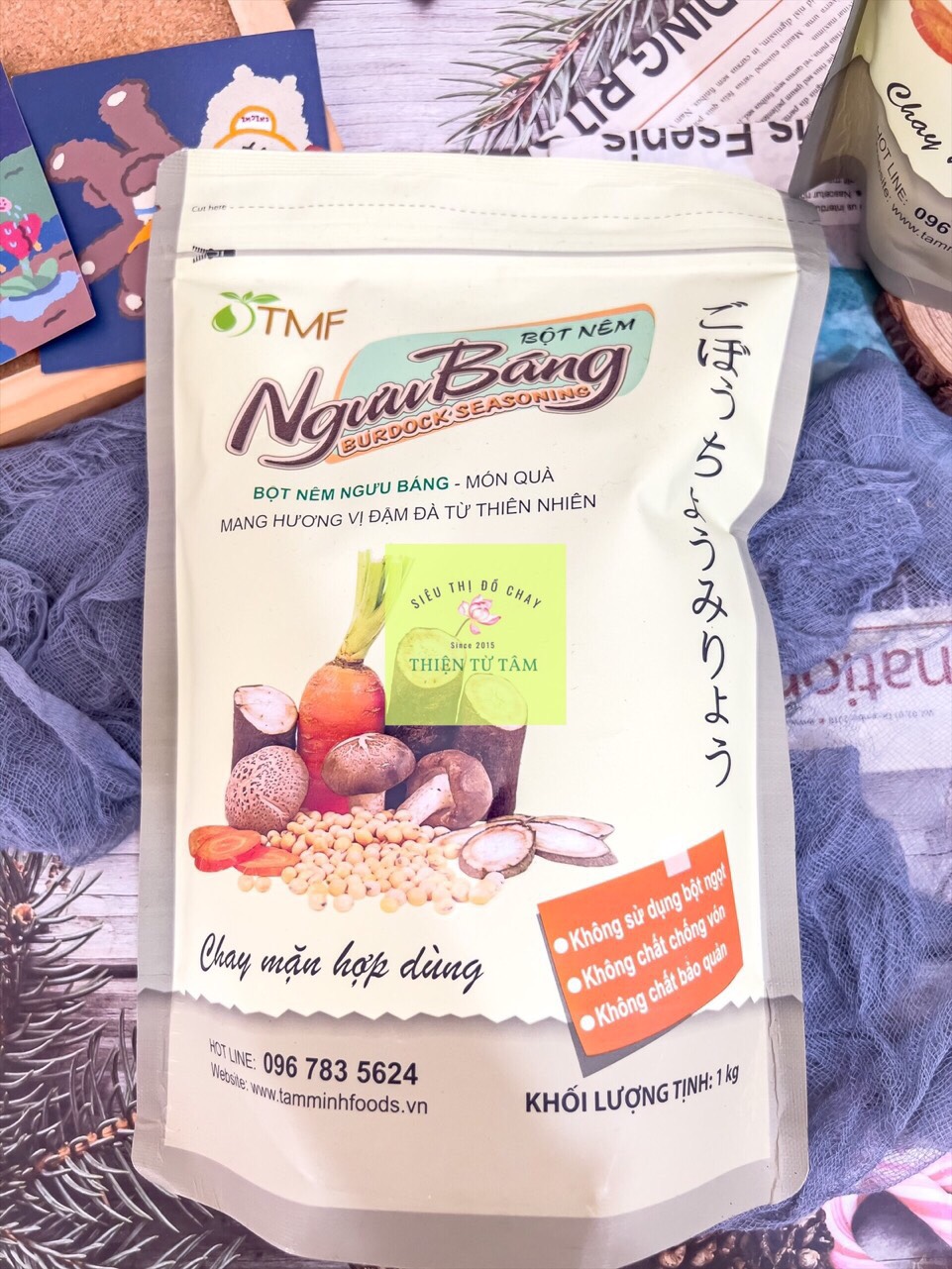 Hạt Nêm Rau Củ Nguyên Chất Ngưu Báng Gia Tăng Hương Vị Cho Món Ăn Bịch Tiện Lợi