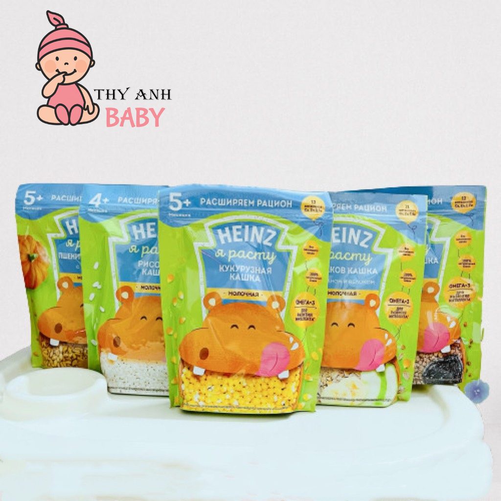 Bột Ăn Dặm Heinz Nga Cho Bé 4/6m+ (Túi Zip 200gr)