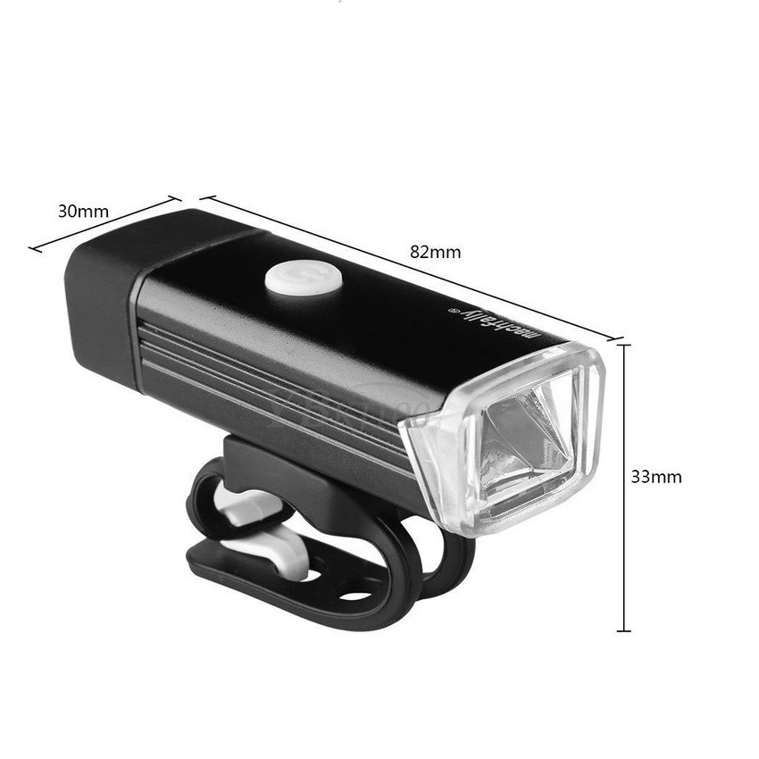 Đèn pha Xe đạp siêu sáng Machfally có cổng Sạc USB cao cấp