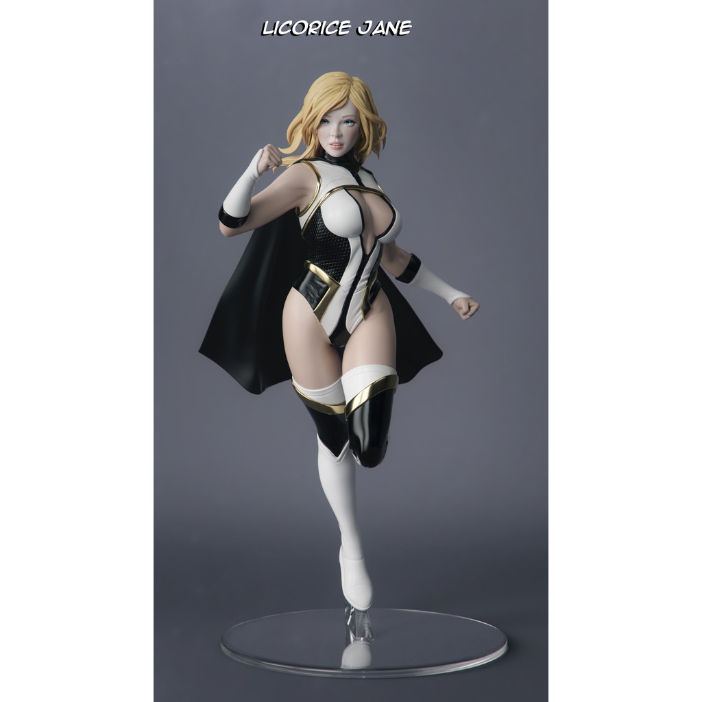 File in 3D Female Super Hero