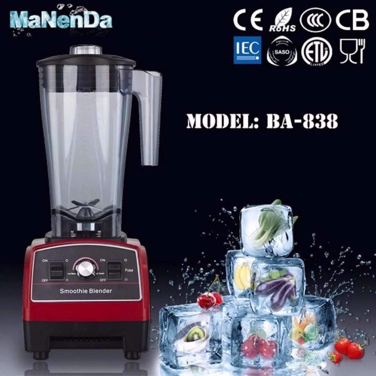 Máy xay sinh tố công nghiệp Blender 2200W