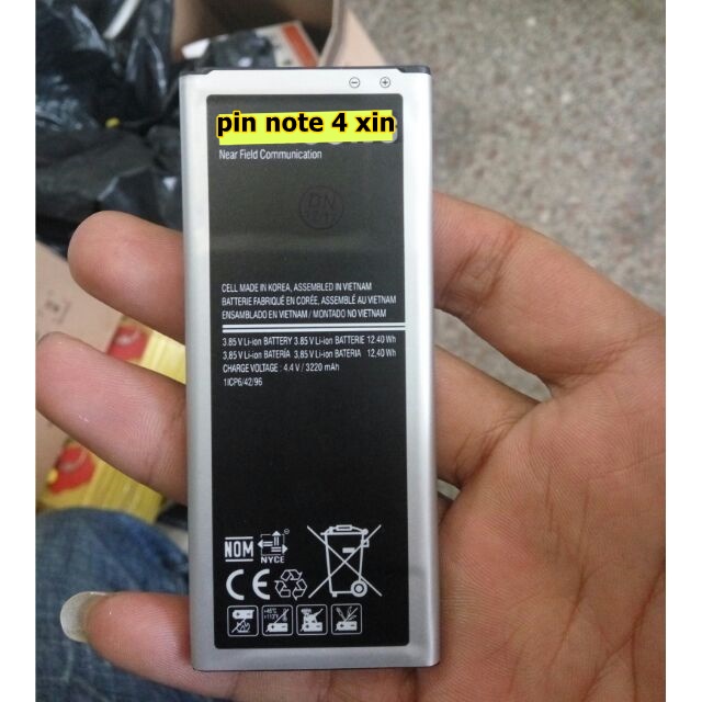 Pin thay thế cho Samsung Galaxy Note 4 (3000mAh)