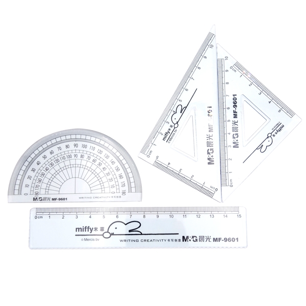 Bộ 4 thước m&g 15cm mf9601