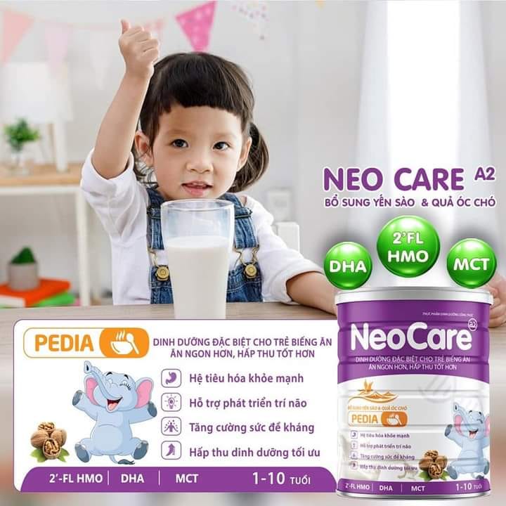 Sữa bột NeoCare pedia 900g (1-10 tuổi)