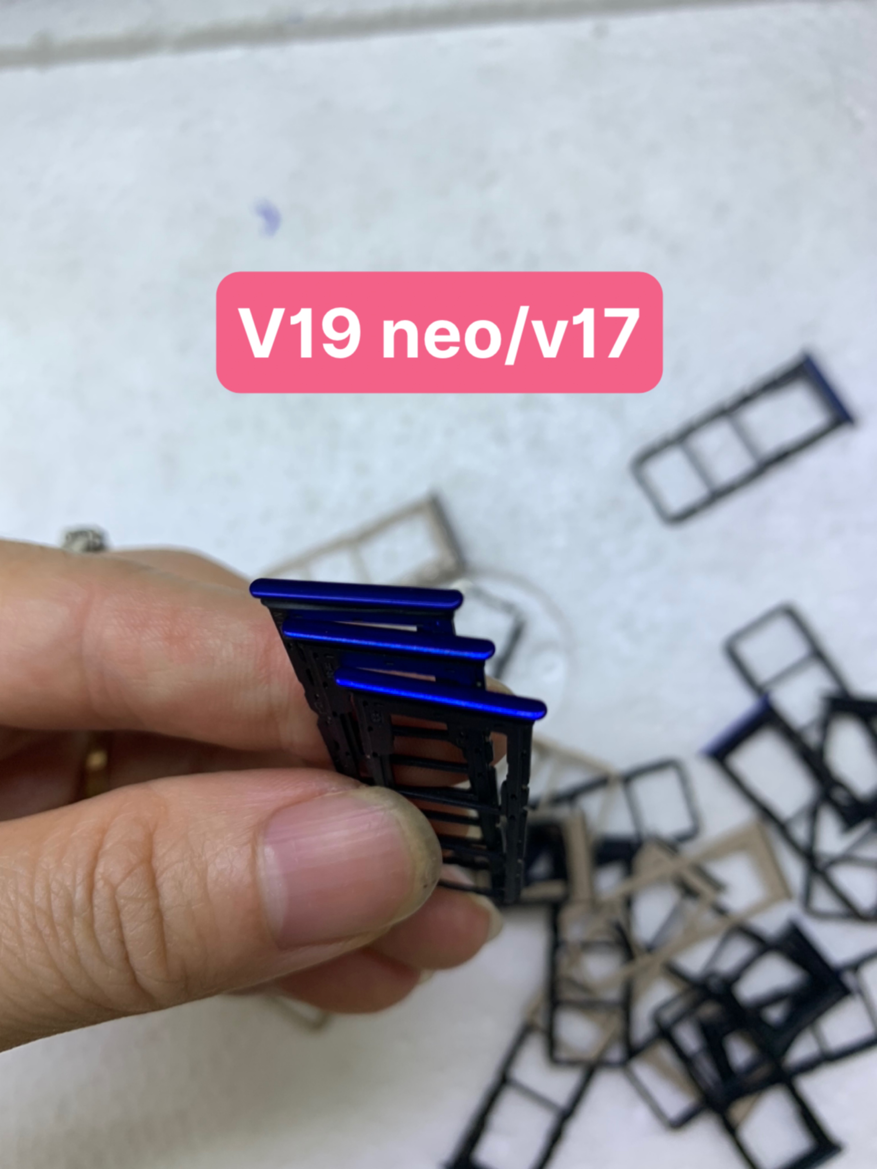 Khay sim điện thoại vivo v19 neo/ v17