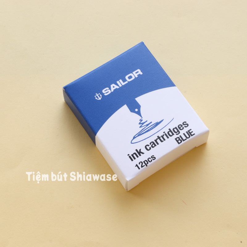 Hộp 12 Ống Mực Bút Máy Sailor