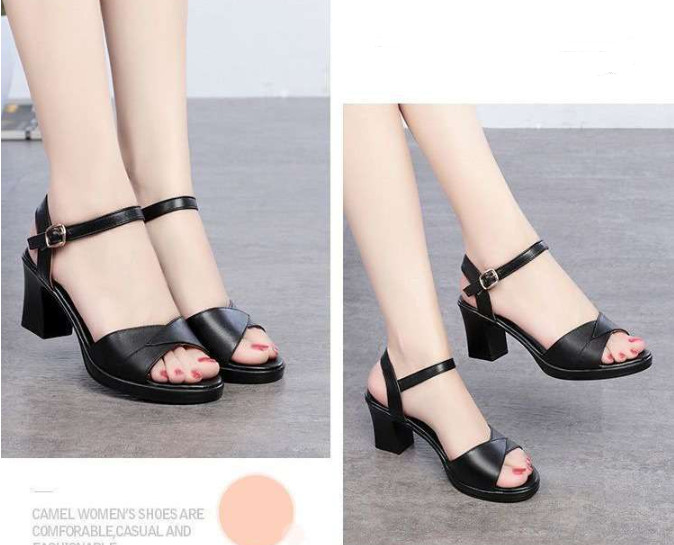 Giày sandan bản đắp chéo 7f