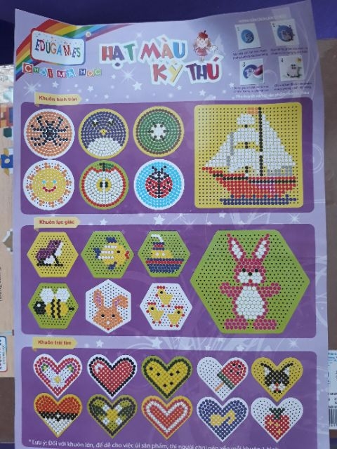 [HCM]Hạt màu 50g Edugames