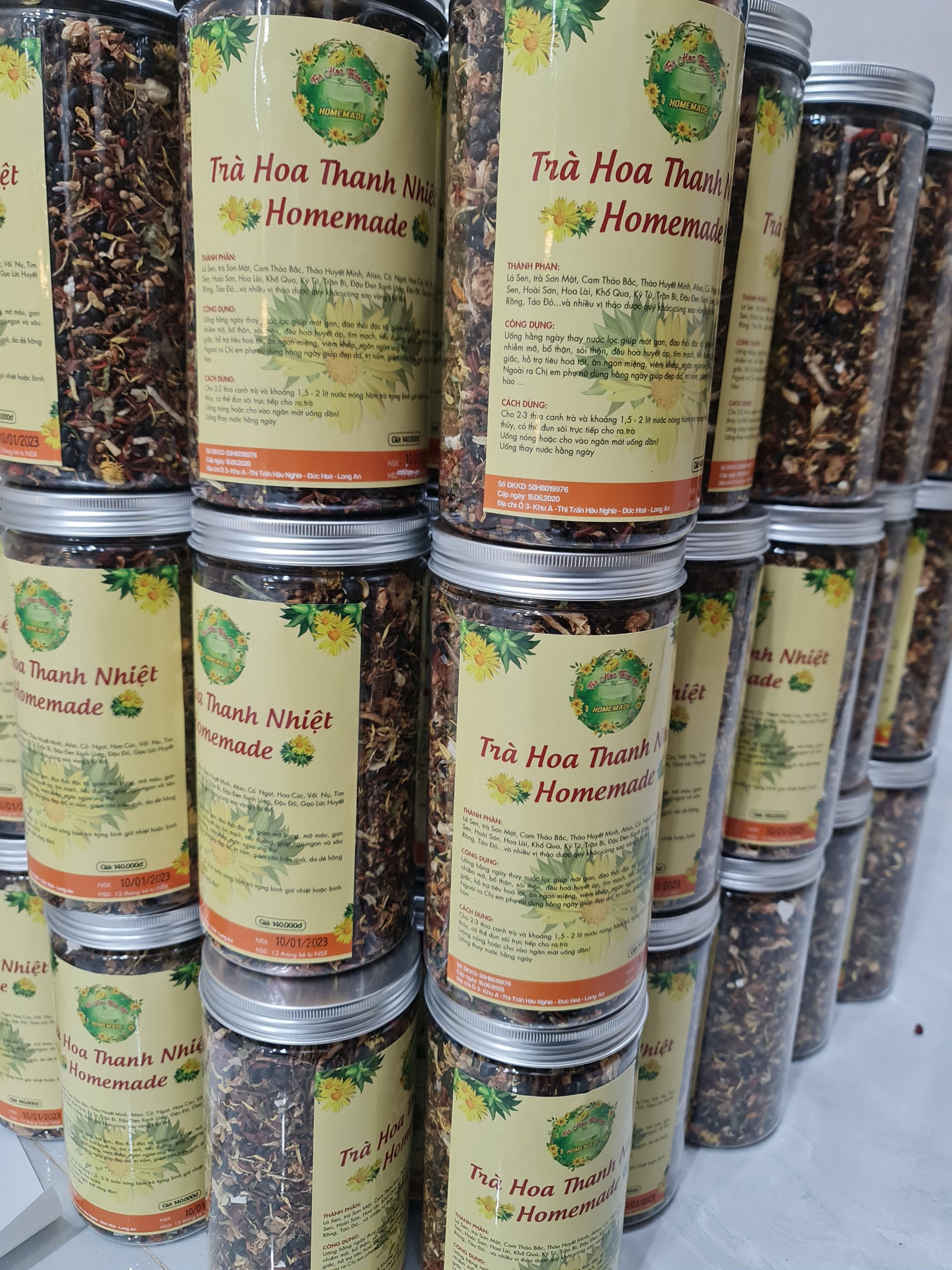 Trà Hoa Thanh Nhiệt 27 Vị