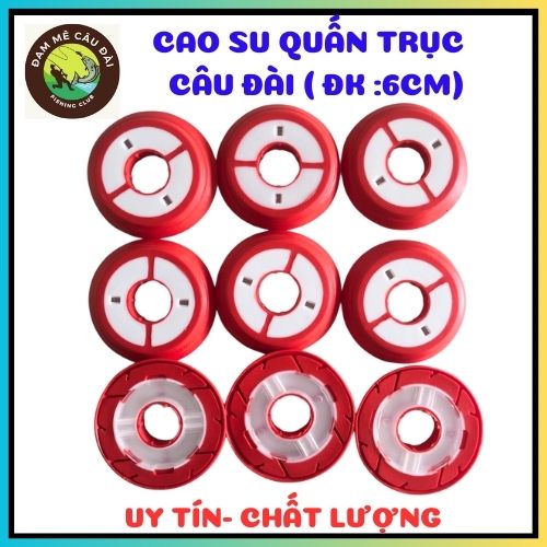 Cuộn quấn dây trục câu cá, dụng cụ câu cá chính hãng đam mê câu đài