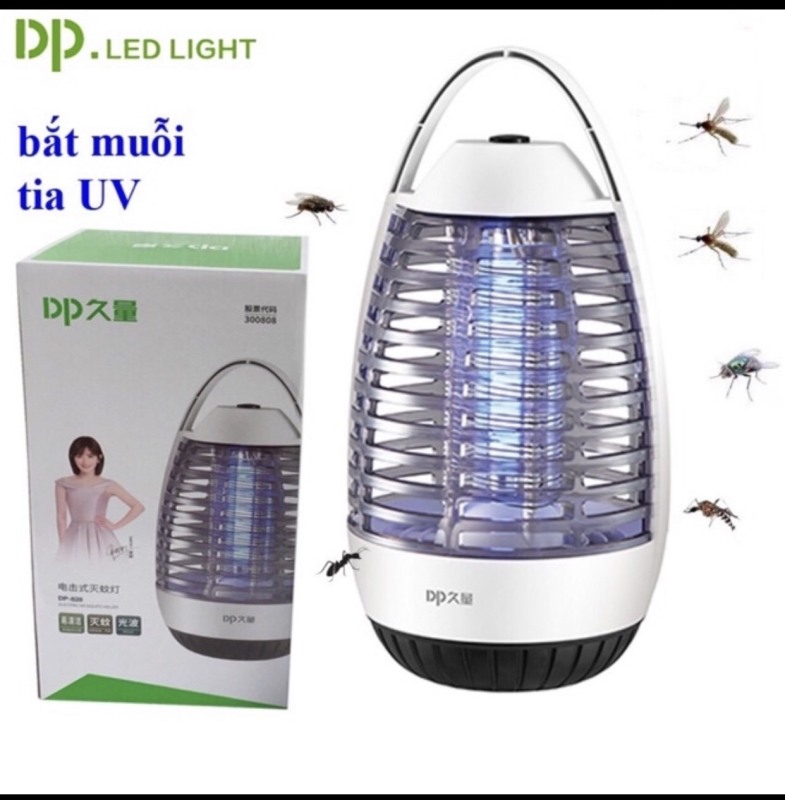 Đèn Bắt Muỗi DP-828 Công Suất 4.5W Loại Lớn 26X18Cm Chính Hãng