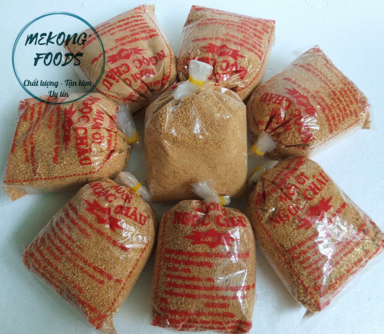 Muối ớt Ngọc Châu loại mịn hủ 100gr