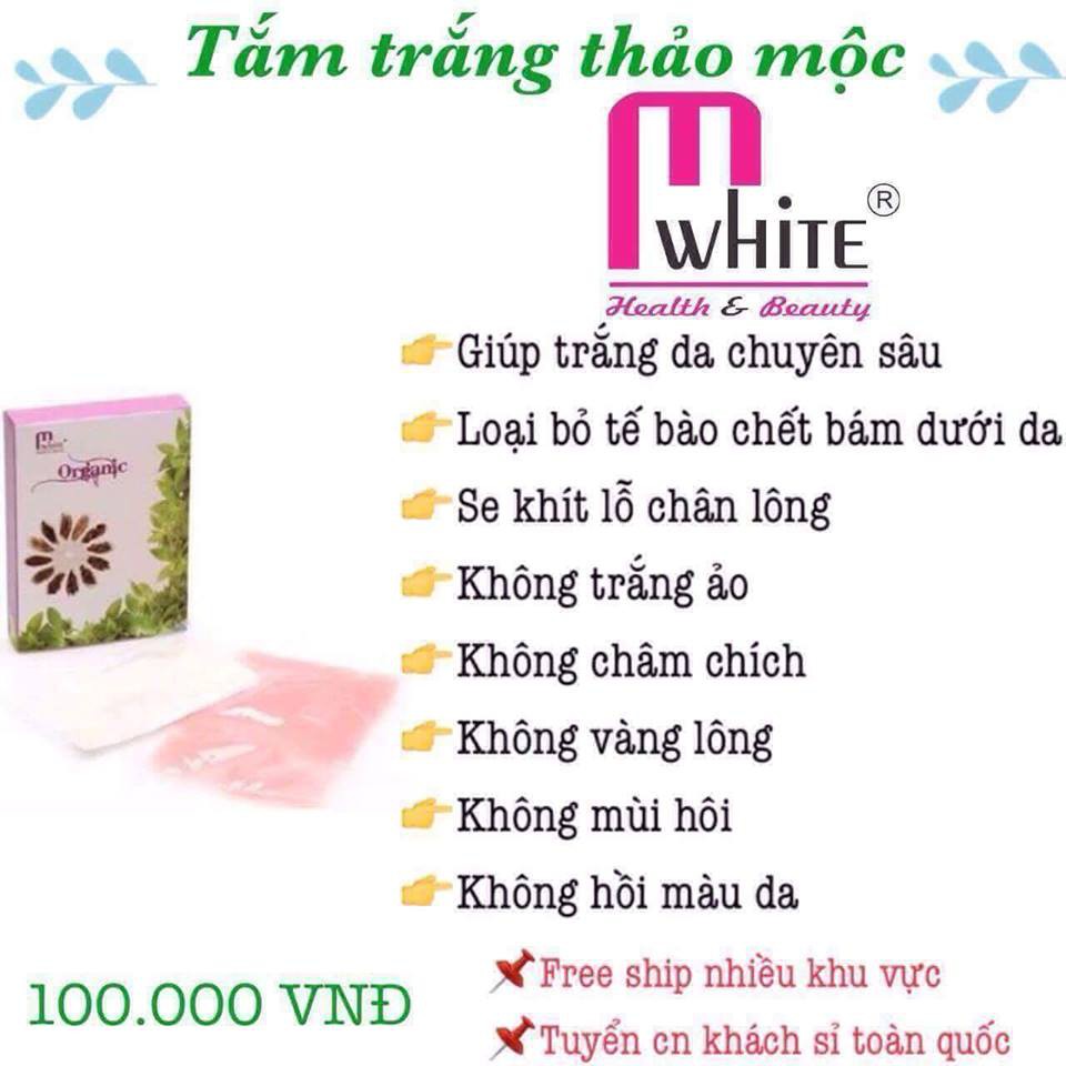 [HCM]Tắm trắng thảo mộc Mwhite