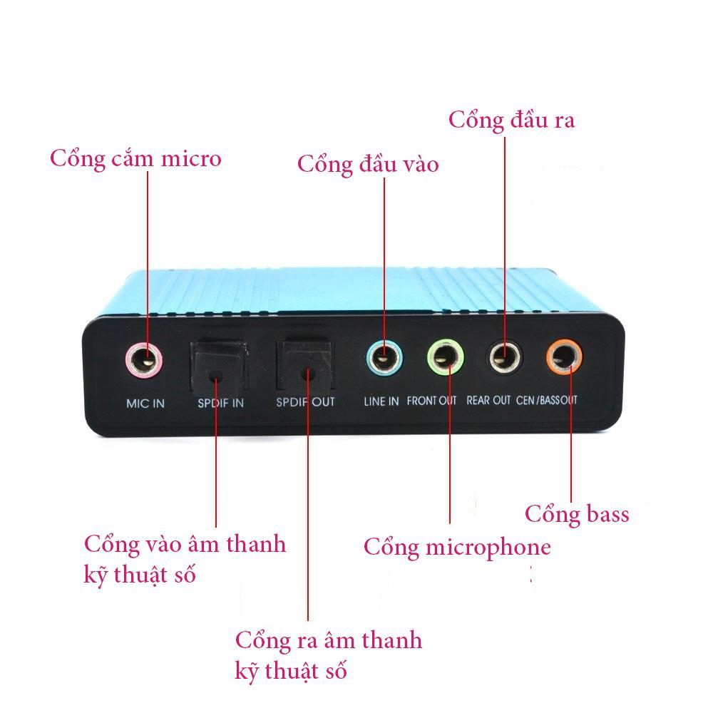 Card âm thanh máy tính cho loa 5.1 cao cấp