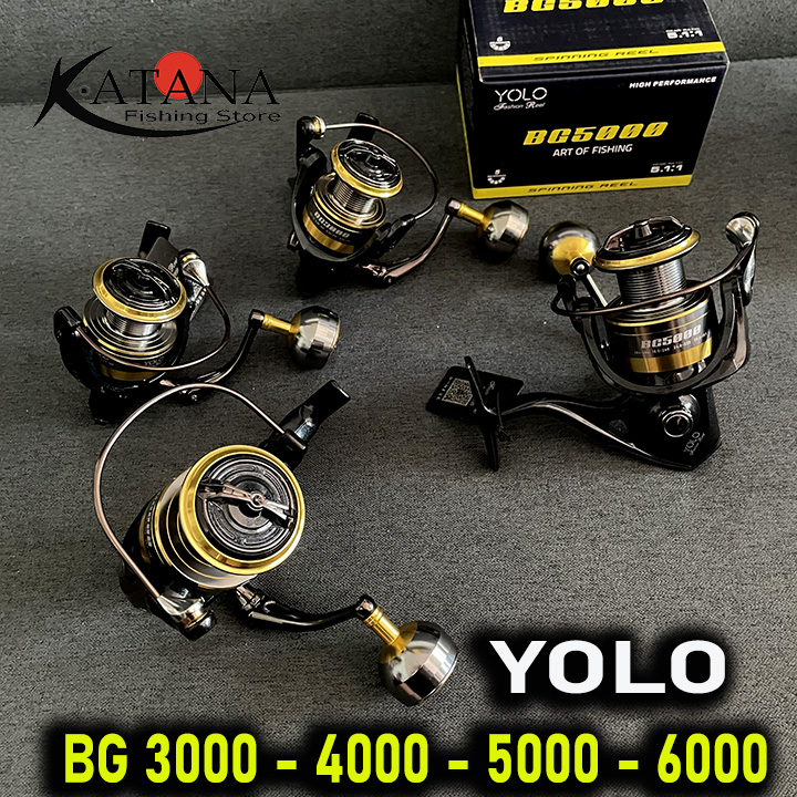 [HCM]Máy Câu Cá YOLO  BG 3000 - 4000 - 5000 - 6000