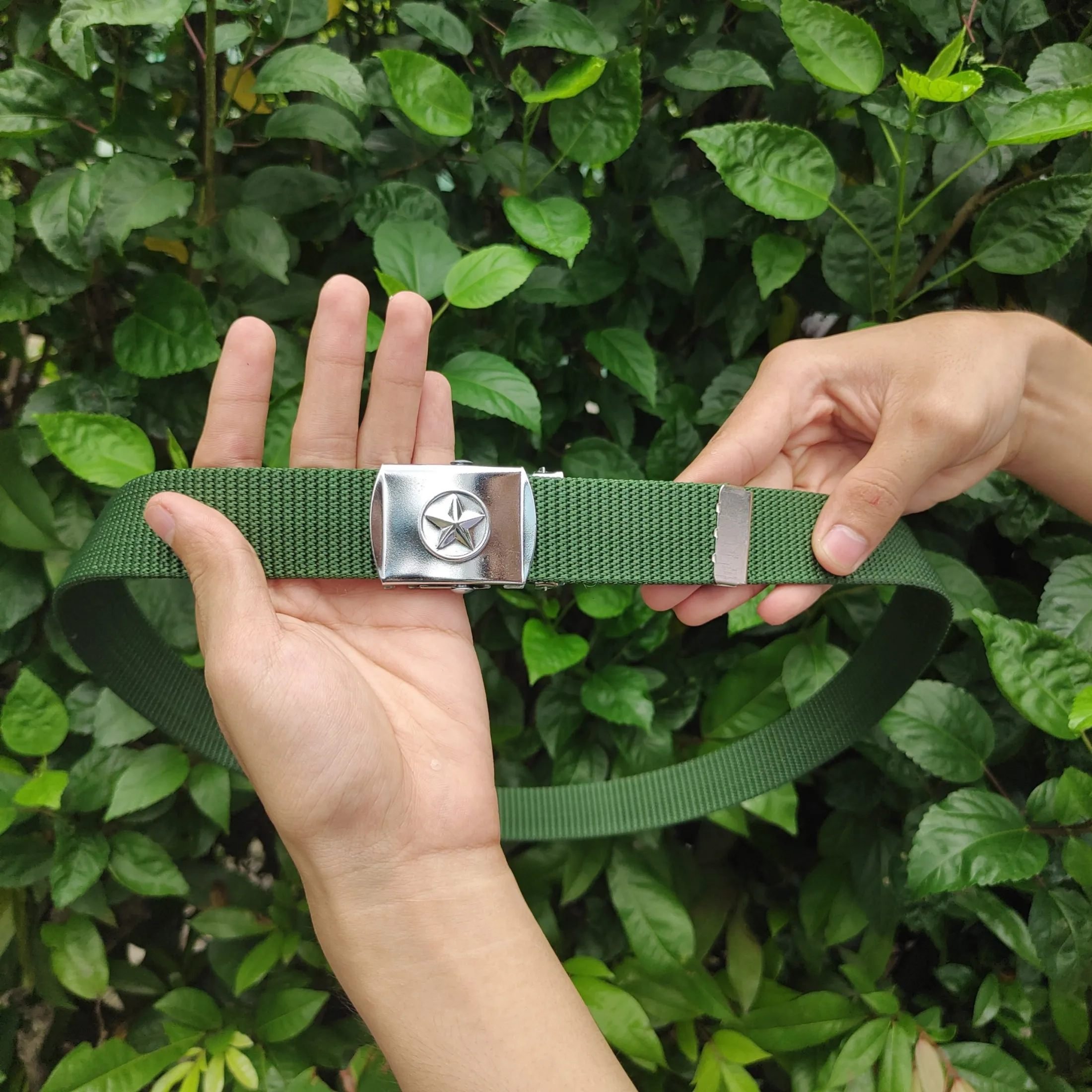 Dây Lưng Dù Xanh Siêu Bền