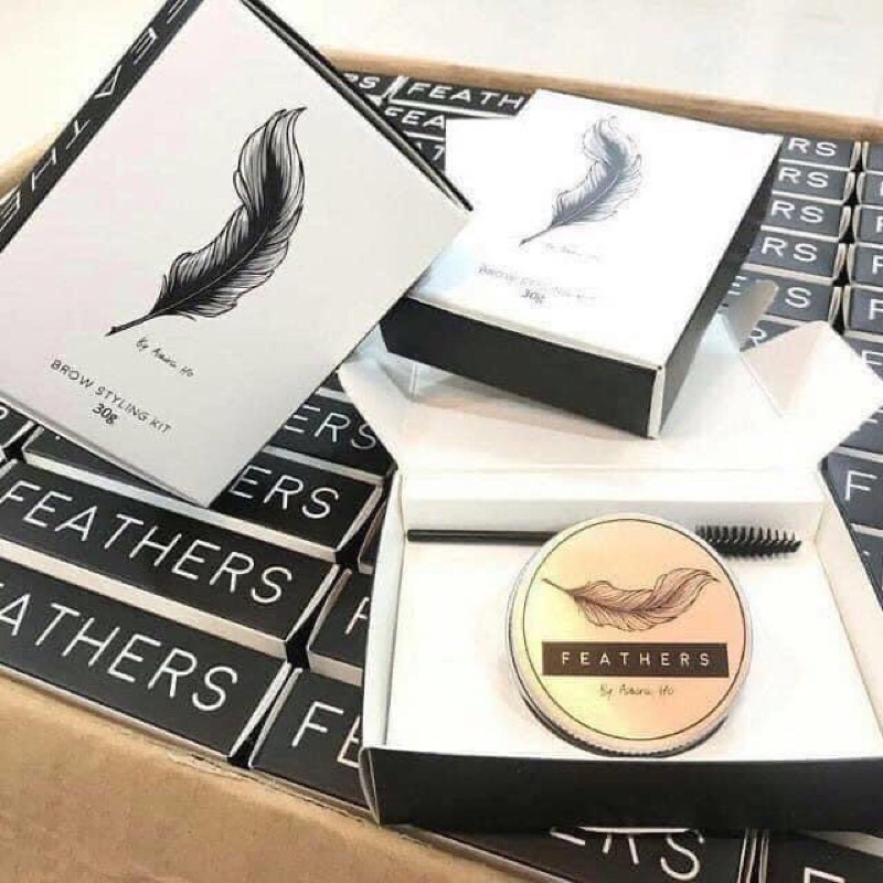 Sáp Định hình Chân Mày Feathers Mẫu Mới