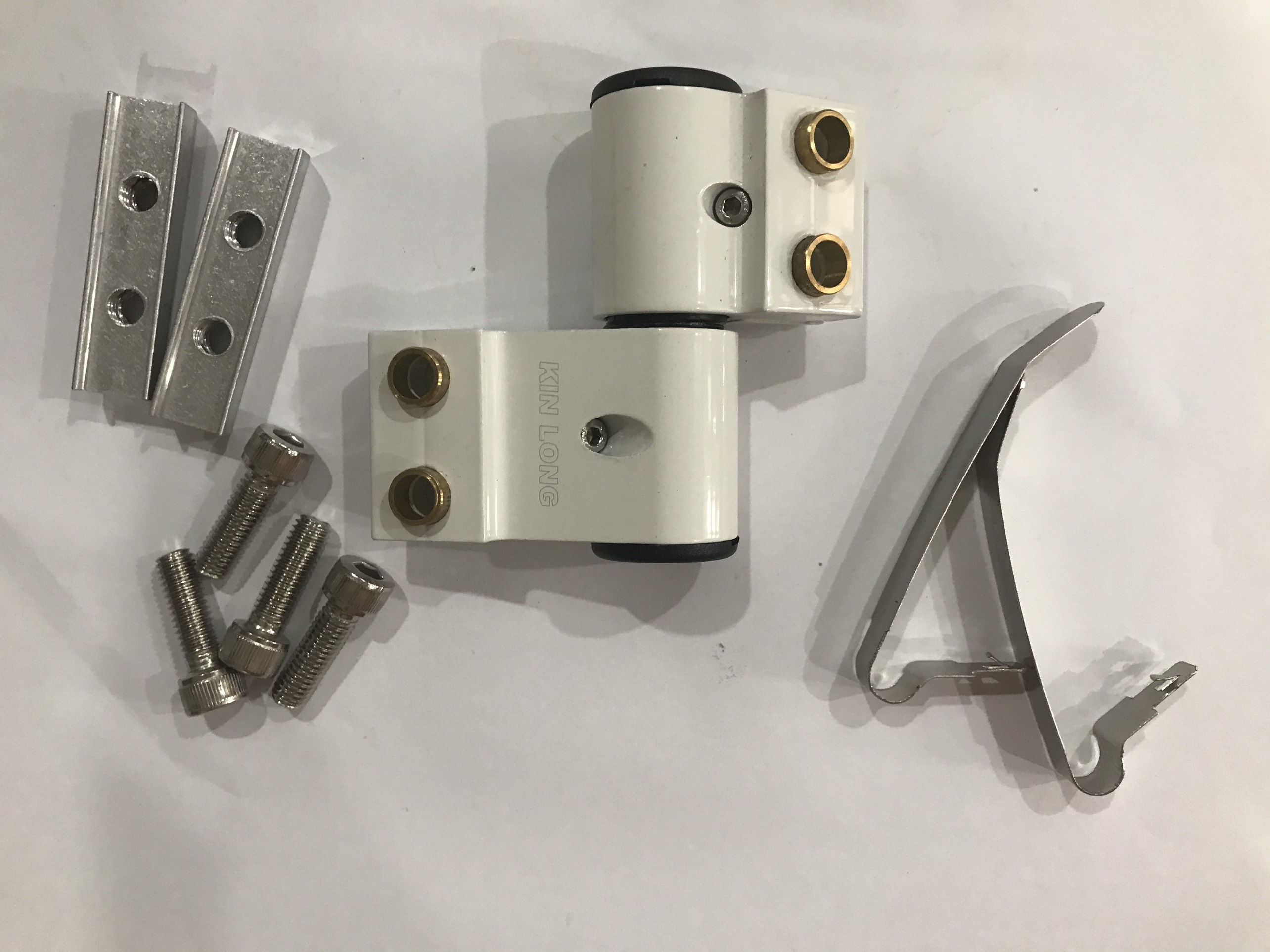 Bản lề 3D Kinlong LHD63 ( Màu trắng).