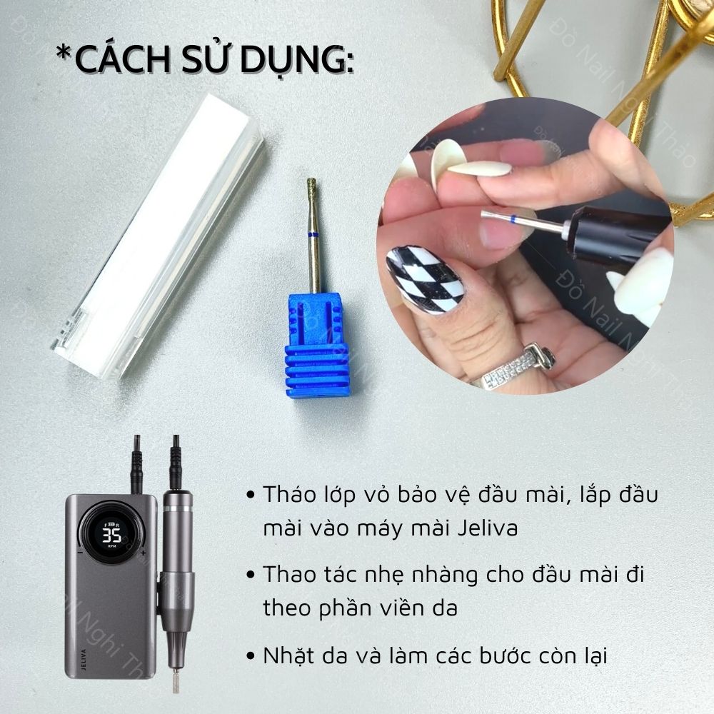 Đầu mài khóe nail