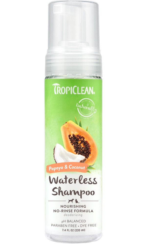 [HCM]TROPICLEAN-DẦU TẮM KHÔ ORGANIC CHO THÚ CƯNG