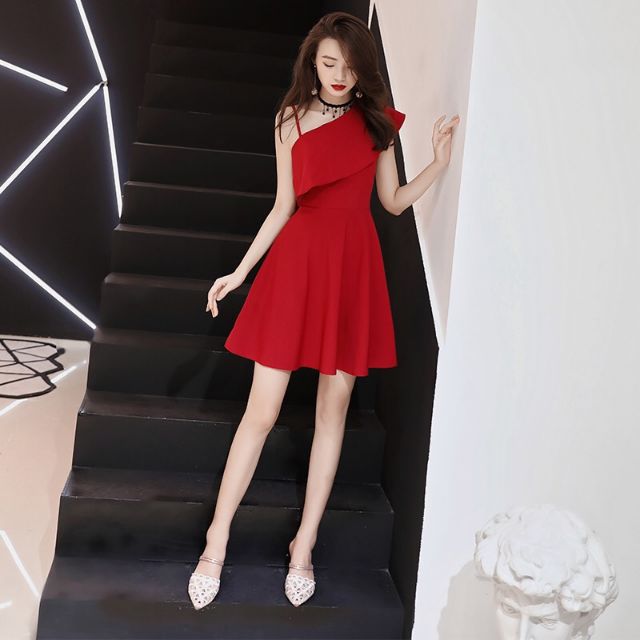 Zerasy - Đầm xòe phối bèo vai kiểu cách