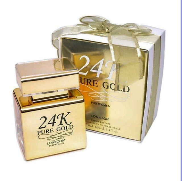 Nước hoa nữ LOMKOM 24k gold 100ml