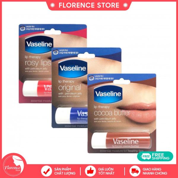 Son Dưỡng Môi Vaseline Lip Therapy (4.8g) Florence Store nhập khẩu