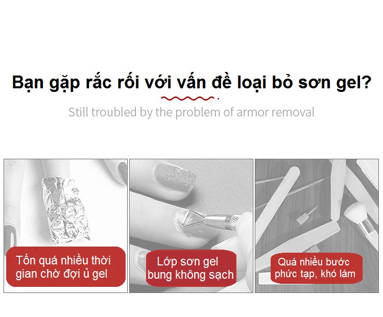 [HCM]Gỡ Tháo Gel AS - Magic Remover Gel