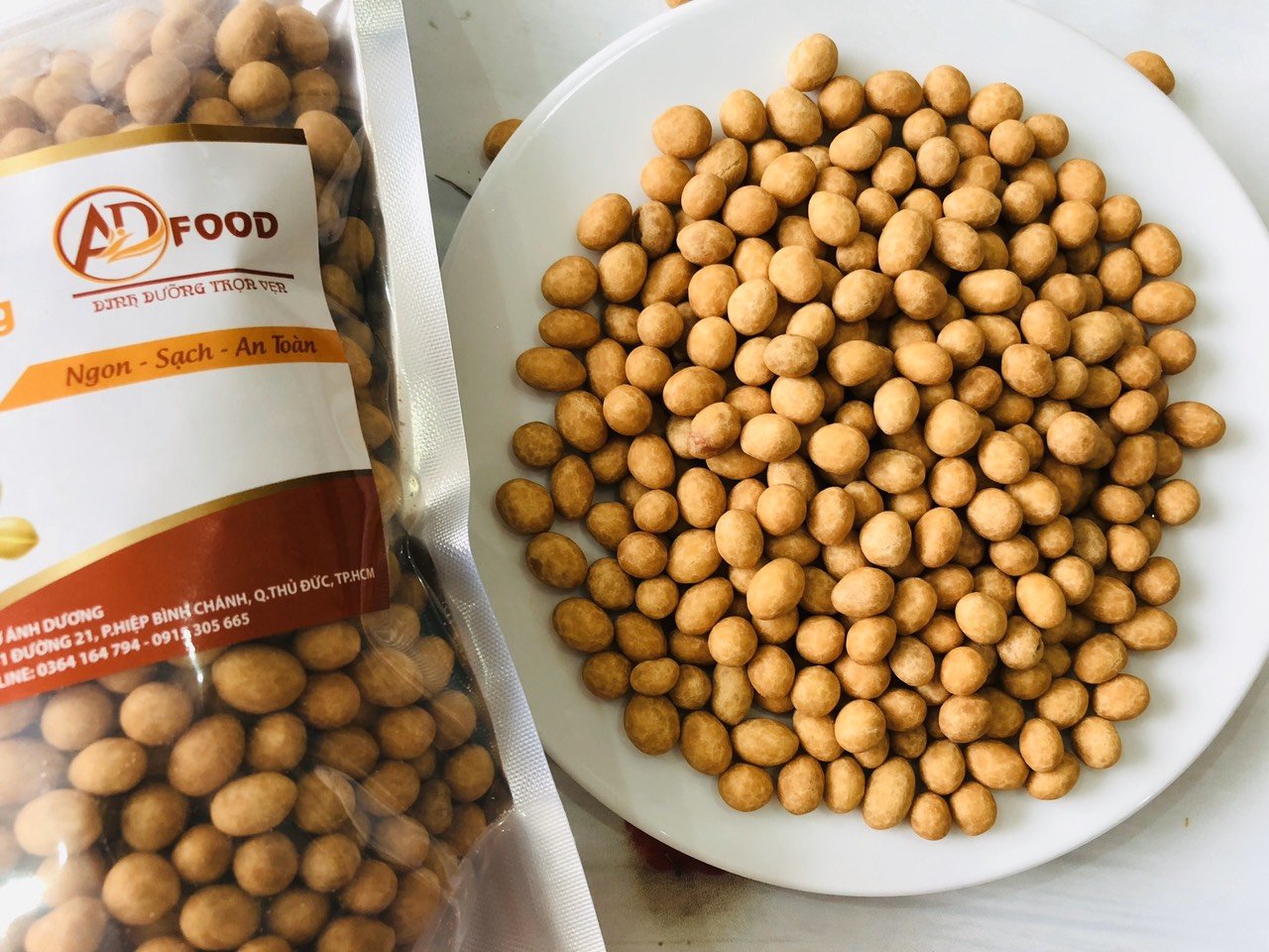 500G ĐẬU PHỘNG DA CÁ VỊ CỐT DỪA