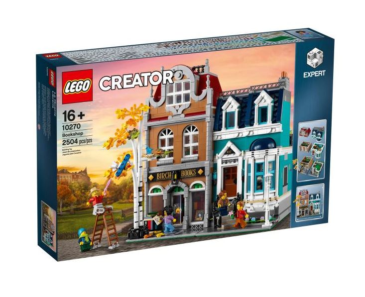 Bộ lego lắp ráp 10270 tiệm sách