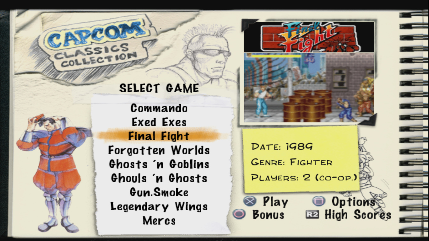 Game PS2 - Bộ 22 Game Kinh Điển - Capcom Classic Vol. 1