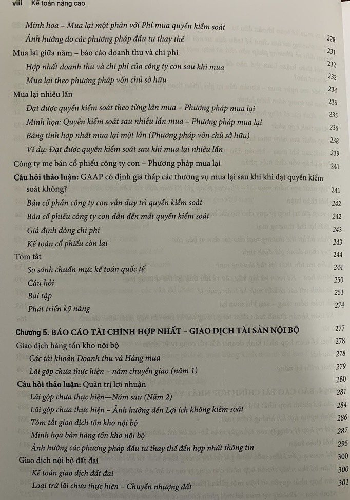 Kế Toán Nâng Cao