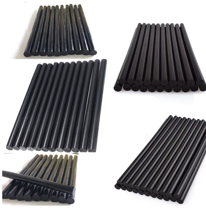 COMBO 10 Keo Nến Đen Và Trắng 7Mm*270Mm