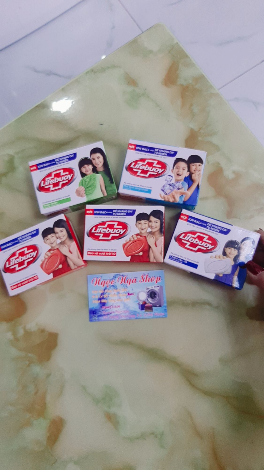 COMBO 5 XÀ PHÒNG Lifebuoy   60k