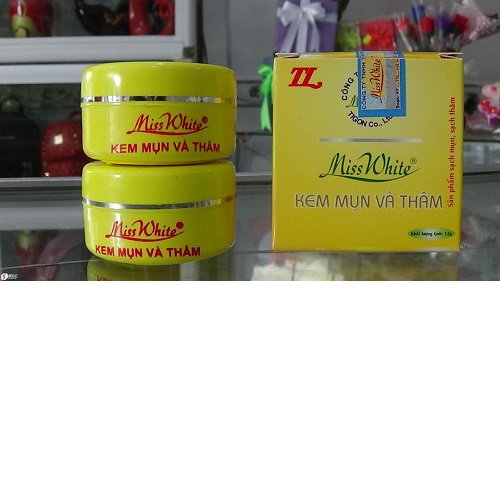 Kem mụn Miss White 12g