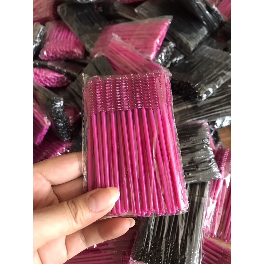 (Bịch 50 cây) Chổi chải mi nối mi