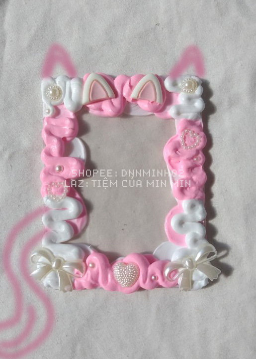 toploader decor handmade màu sắc đáng yêu b8+