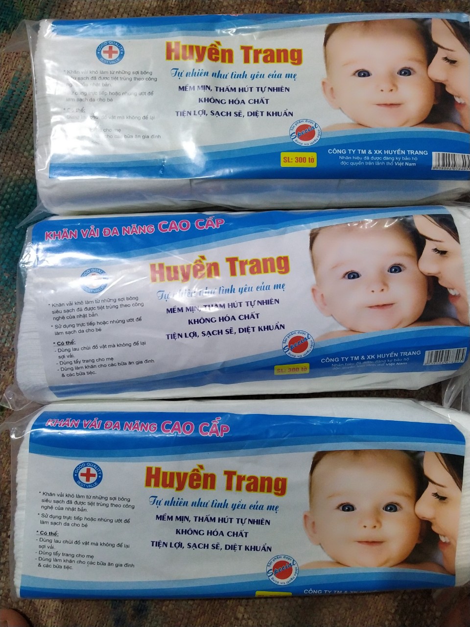 Khăn vải khô đa năng siêu mềm baby