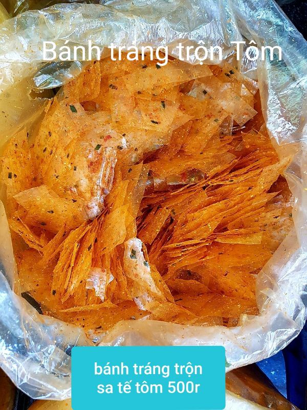 1kg bánh tráng trộn sate Tôm