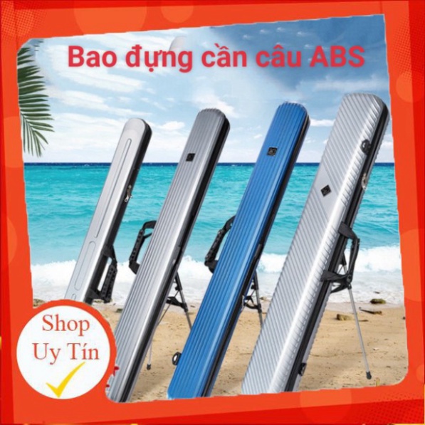 Giảm giá bao đựng cần câu cá abs cứng dài 1m25 có chân chống