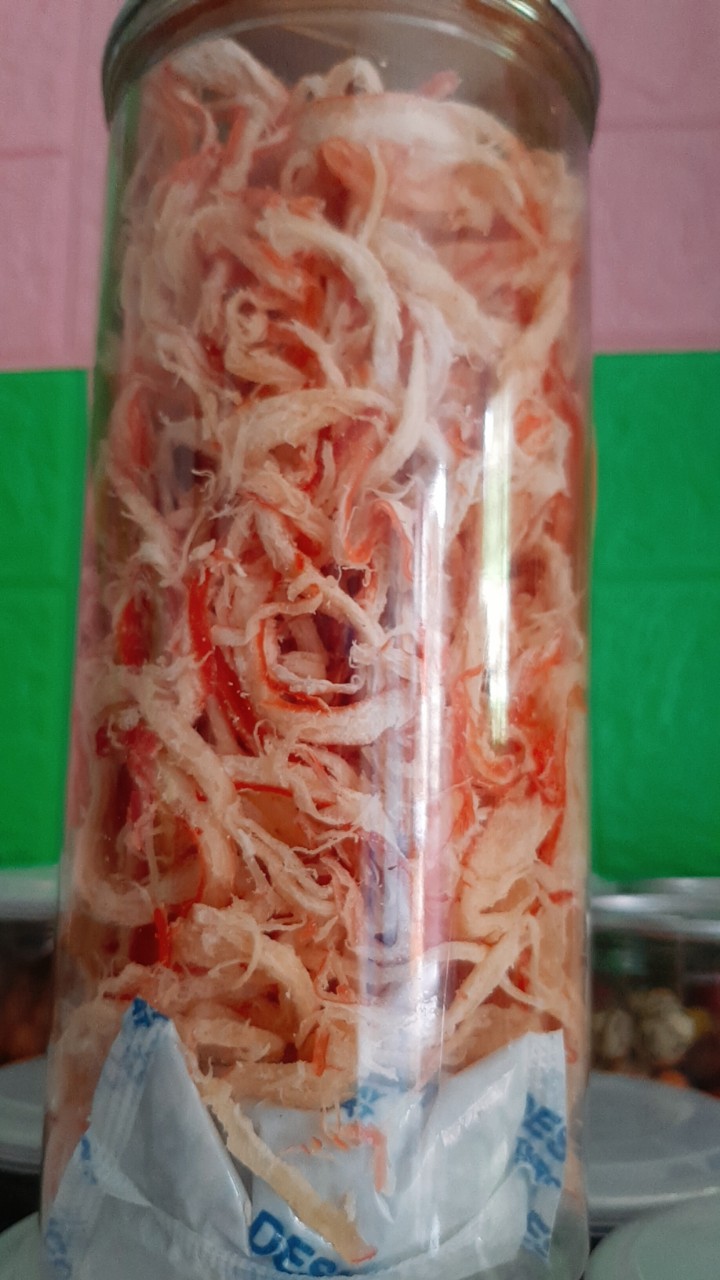 Mực Khô Hấp nước dừa xé 300g