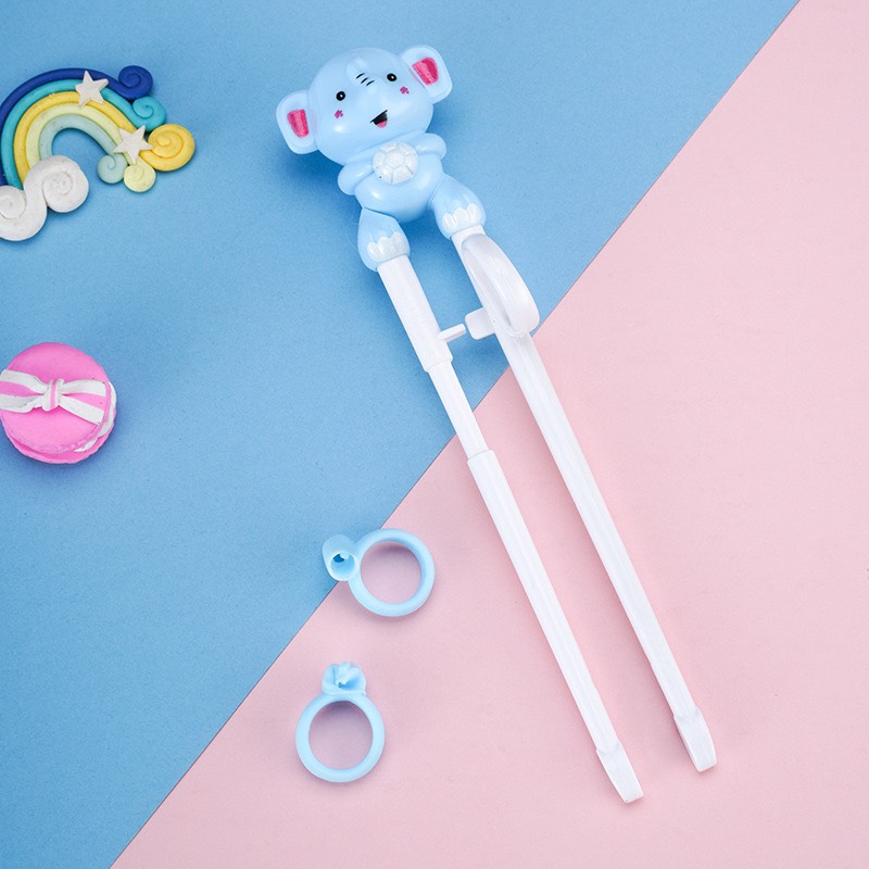 Set Thìa Dĩa Đũa Tập Gắp Cho Bé Thuận Tay Phải