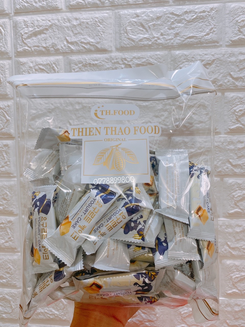 [Hoàn tiền 10%] Bánh xốp sữa chua