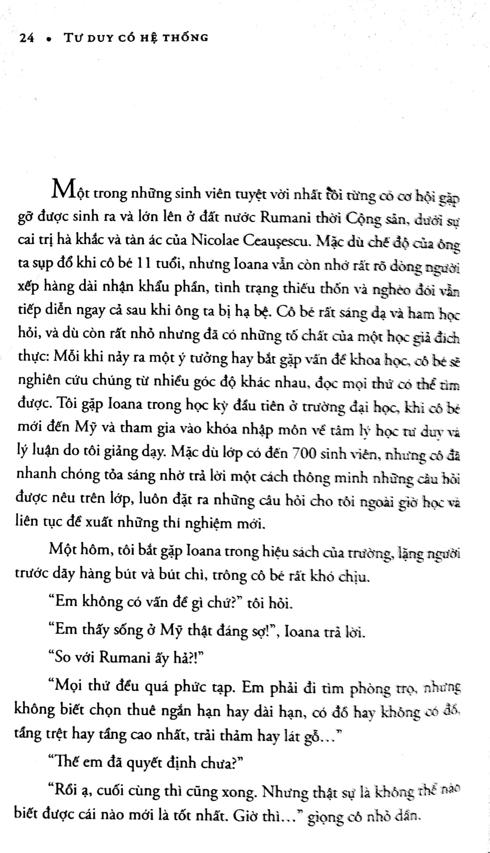 Sách - Tư Duy Có Hệ Thống